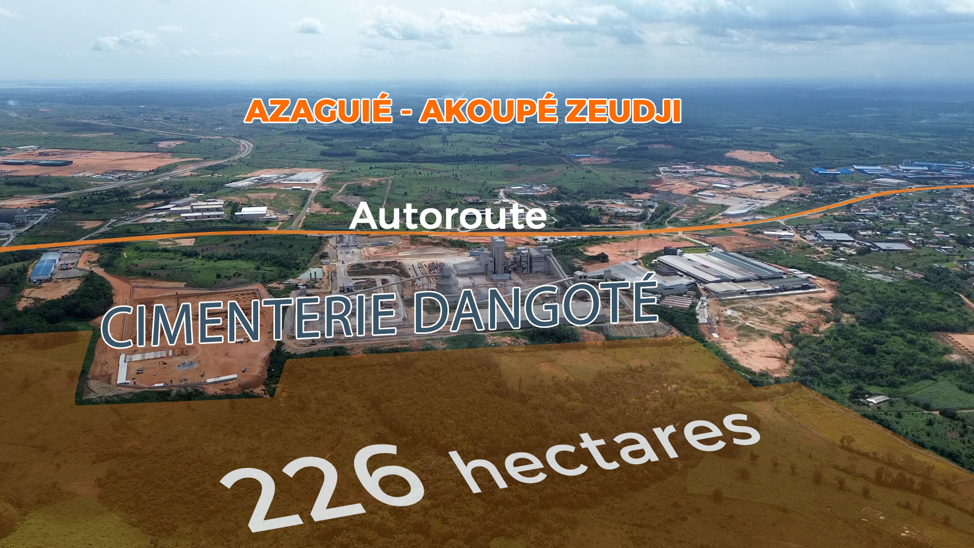 226 hectares sur Attinguié