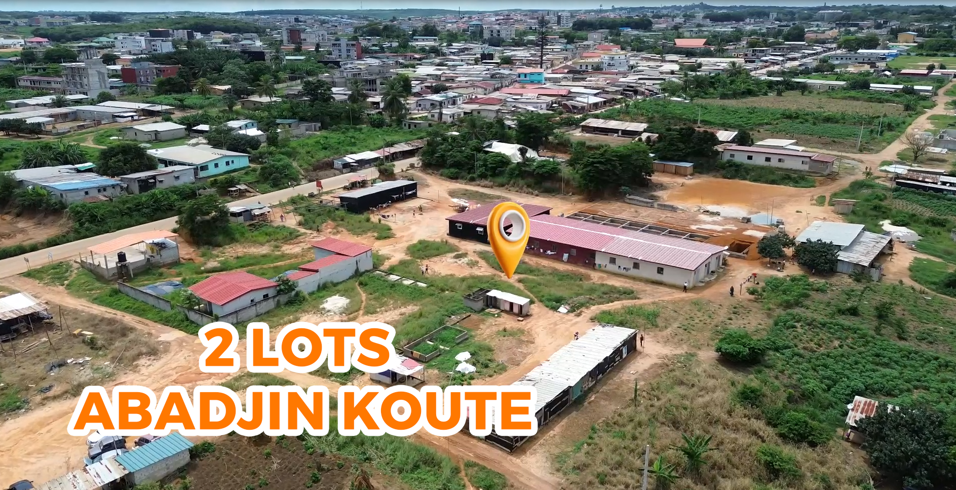 2 lots à Abadjin-Kouté